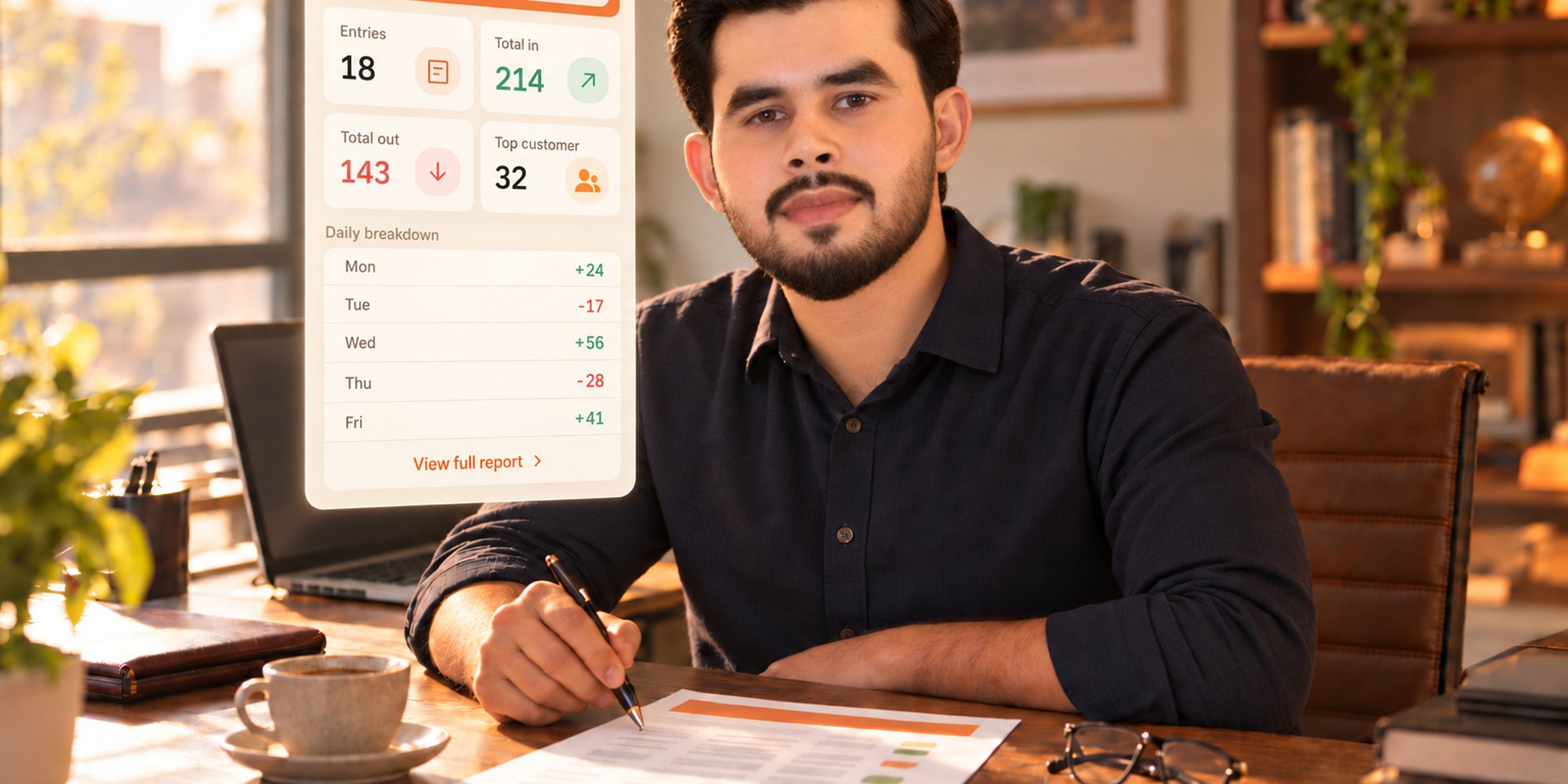 A MoneyBook cash-flow report exported as PDF next to the same data in Excel